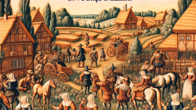 Polska w  XVI wieku: obyczaje