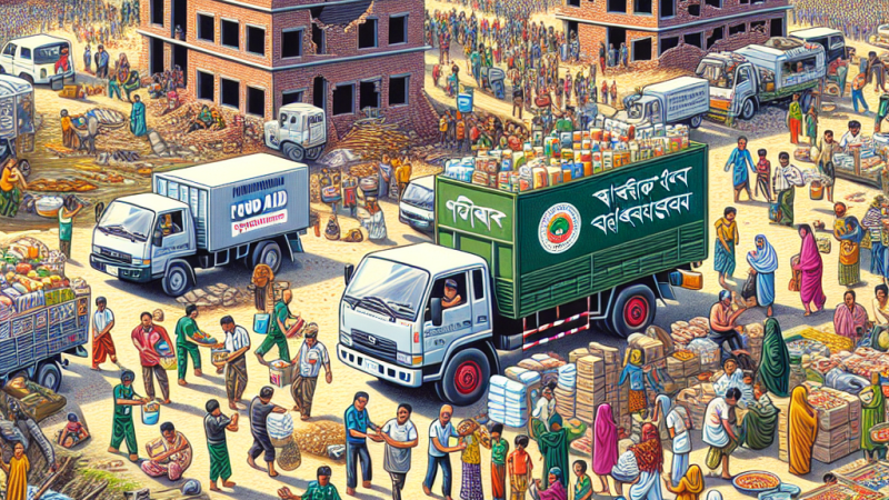 Pomoc humanitarna w Bangladeszu