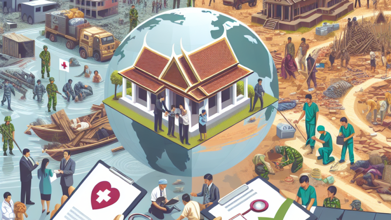 Pomoc humanitarna w Kambodży