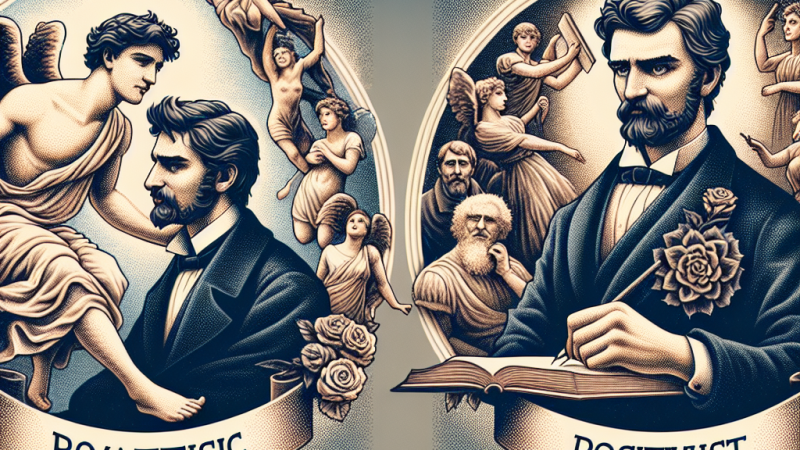 Porównaj bohatera romantycznego pozytywistycznego opierając się na dziełach literackich tych epok.