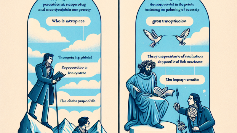 Porównaj dwa romantyczne monologi- Kordiana na górze Mont Blanc i Wielka Improwizacje Konrada, ustal, jak bohaterowie rozumieja role poety w spoteczenstwie, wskaz podobienstwa i róznice.