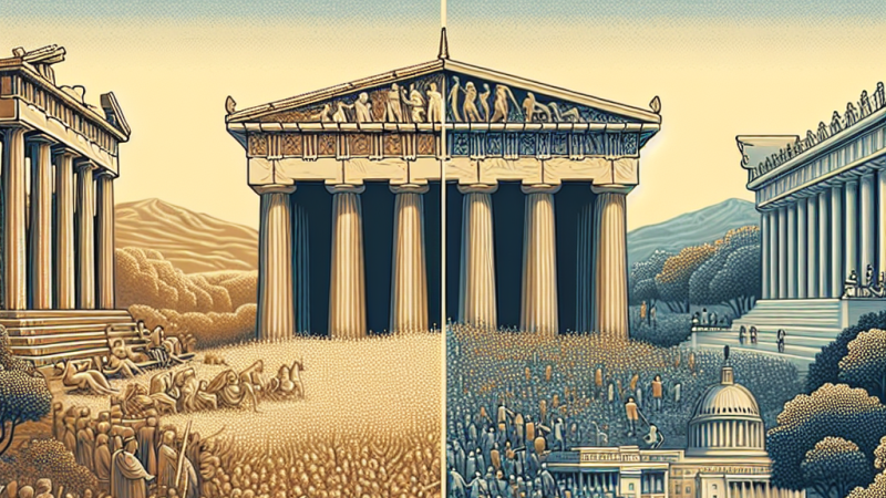 Porównanie demokracji ateńskiej do współczesnej - analiza różnic i podobieństw