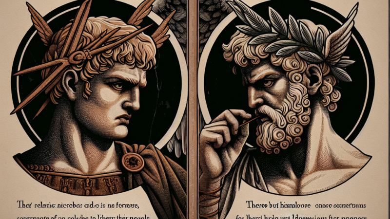 Porównanie historii Konrada z mitologiczną opowieścią o Prometeuszu