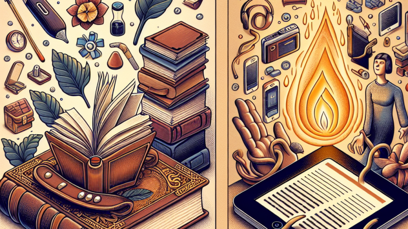 Porównanie książki tradycyjnej i elektronicznej - który rodzaj jest lepszy?