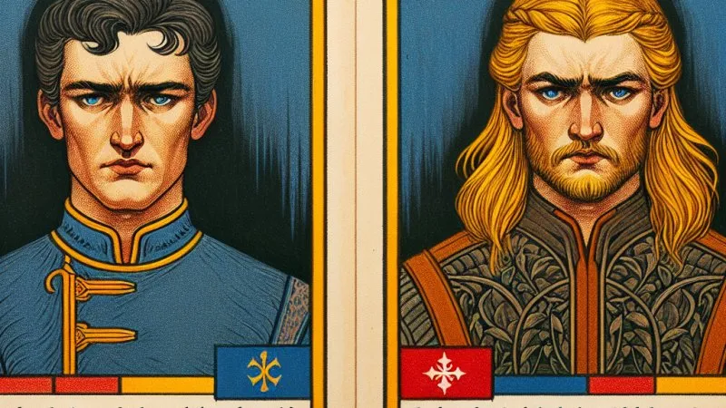 Porównanie postaci Konrada Wallenroda i Almanzora w balladzie "Aplhuara"