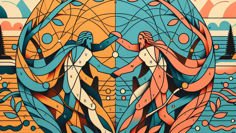 Porównanie postaw Kordiana i Męża z "Nie-Boskiej komedii".