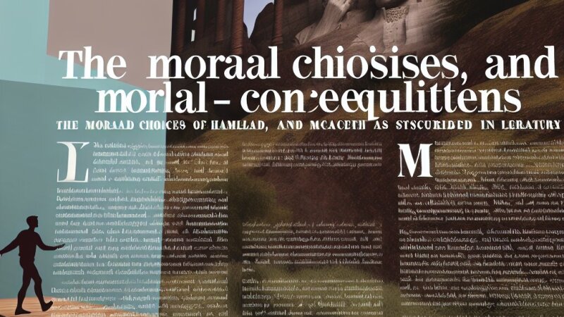 Porównanie postępowania Rolanda, Hamleta i Makbeta: Ocena moralna ich czynów