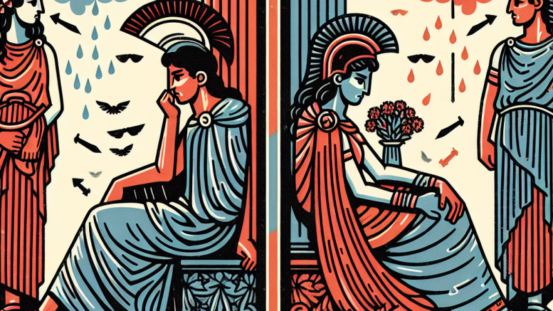 Porównanie tragedii Kasandry i Antygony