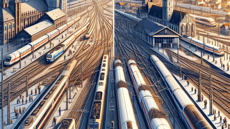 Porównanie transportu kolejowego w Europie