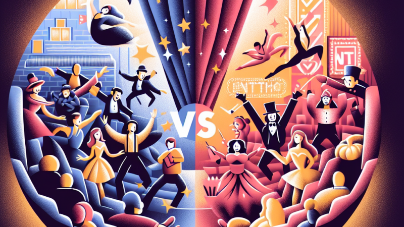 Porównanie "West Side Story" do spektaklu "Dziadek do orzechów"