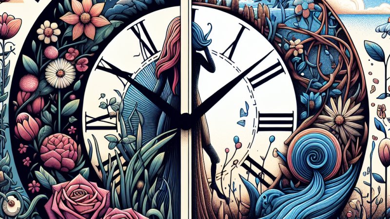 Porównanie wierszy Elizabeth Jennings "Delay" i "In a Garden"