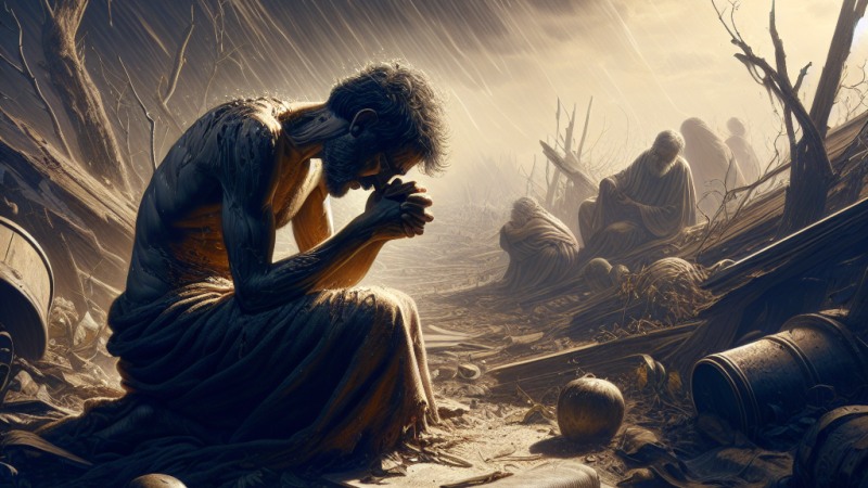 Postawa człowieka wobec przeciwności losu na przykładzie Księgi Hioba