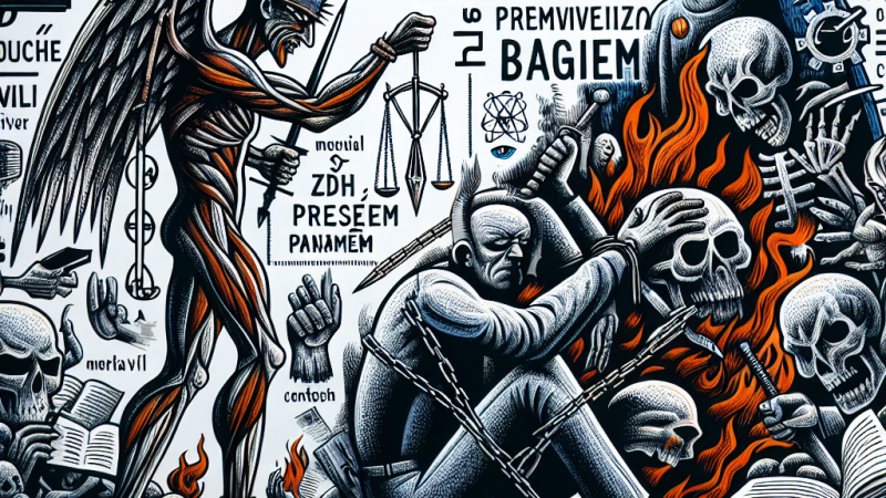 Postawa człowieka wobec zła na podstawie lektur „Inny świat” i „Zdążyć przed Panem Bogiem” oraz kontekstów literackich