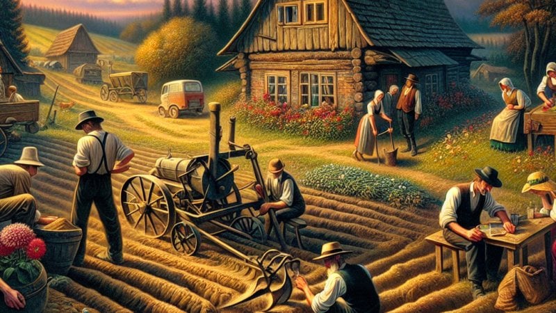 Postawy chłopów i inteligencji w lekturach „Wesele” i „Chłopi”