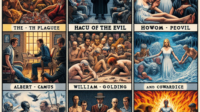Postawy człowieka w obliczu zła: "Dżuma" Alberta Camusa i inne utwory literackie