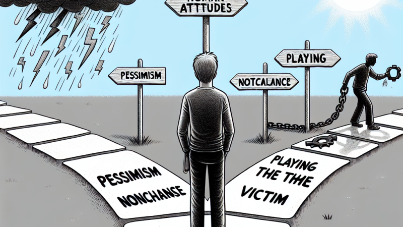 Postawy człowieka wobec przeciwności losu.