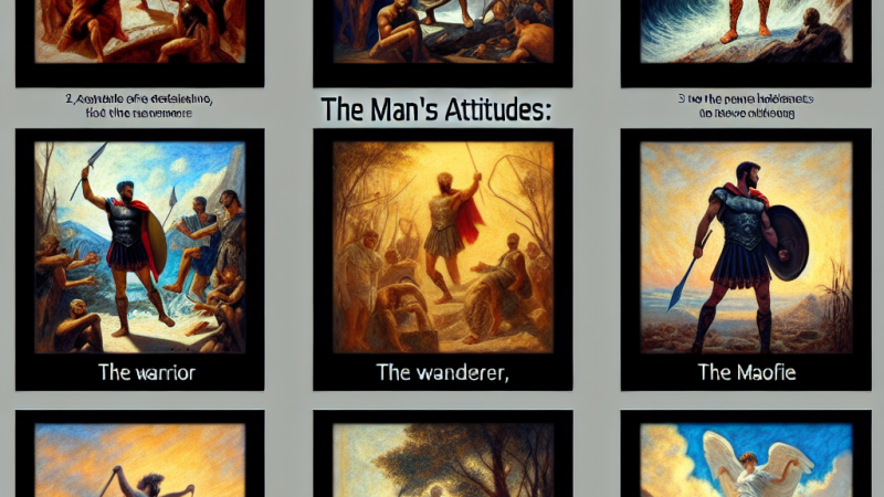 Postawy człowieka: wojownik, tułacz, poszukiwacz przygód. Analiza "Odysei" Homera i mitu o Orfeuszu i Eurydyce