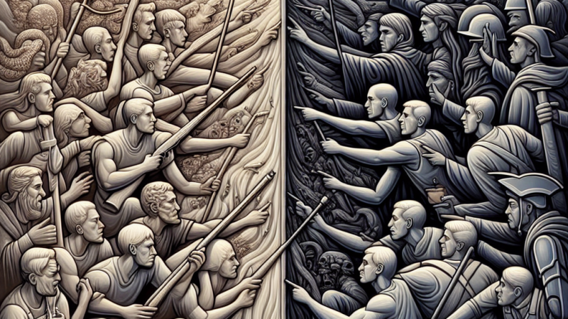 Postawy i zachowania w obliczu wojny. Bierność czy działanie?