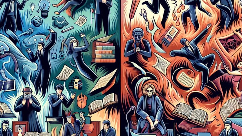 Postawy ludzi wobec własnych błędów: analiza literacka