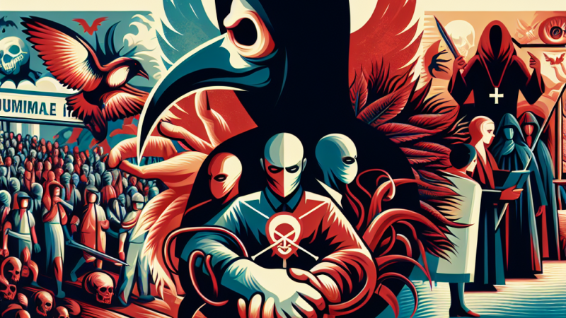 Postawy wobec zła na podstawie 'Dżumy' i wybranego kontekstu literackiego