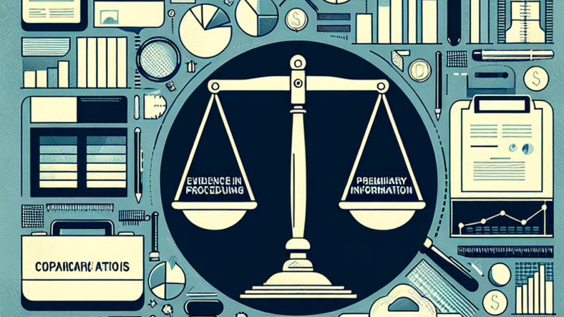 Postępowanie dowodowe w postępowaniu podatkowym: Wiadomości wstępne i synteza