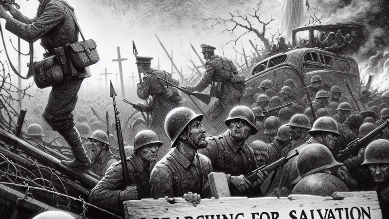 Poszukiwanie ocalenia oraz sens wiersza 'Wyroki' - analiza w kontekście wybranej lektury