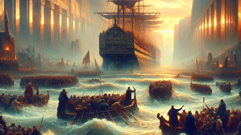 "Potop" - kompozycja, styl i narracja