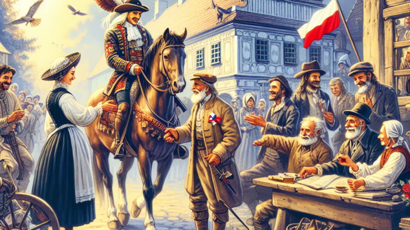 Powrót do XVIII - wiecznej Polski. Z pamiętnika obcokrajowca