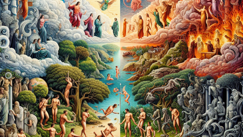 Powstanie świata według Mitologii i Biblii – analiza porównawcza