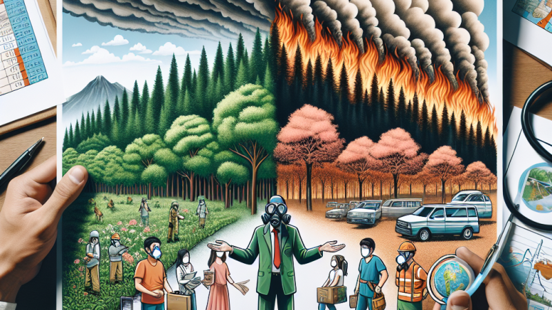 Pożary i ich wpływ na jakość powietrza