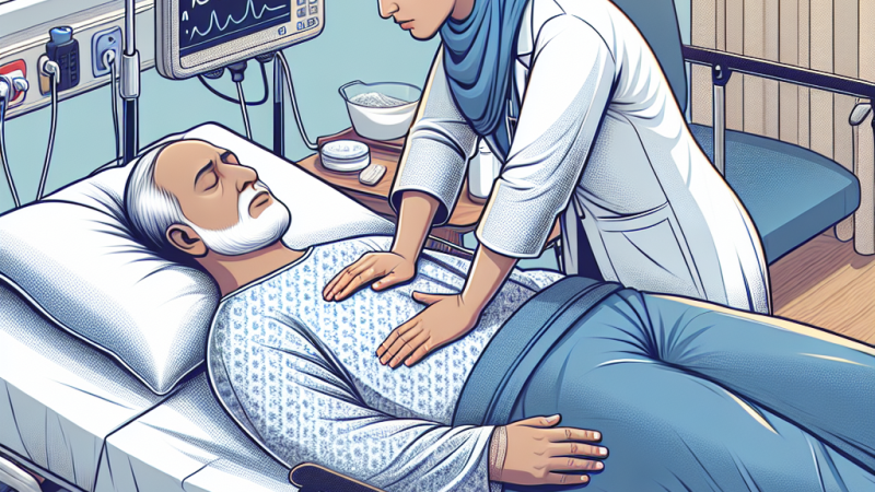 Pozycjonowanie pacjenta po udarze mózgu