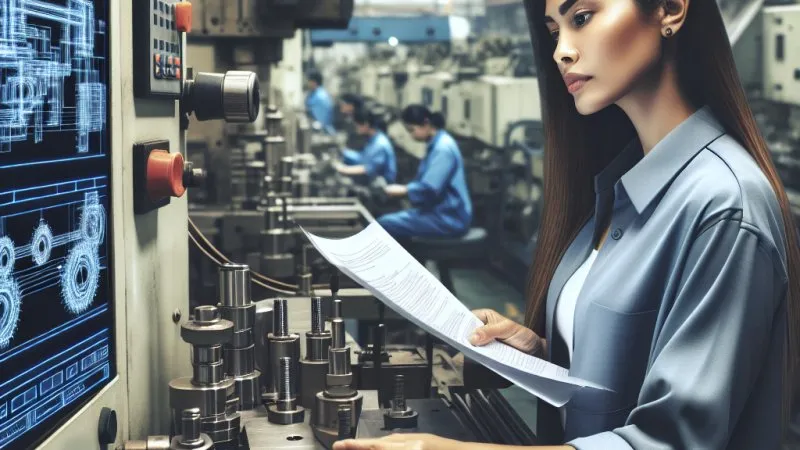 Praca operatora maszyn w języku angielskim