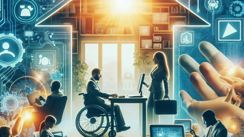 Praca zdalna: zatrudnienie osób niepełnosprawnych