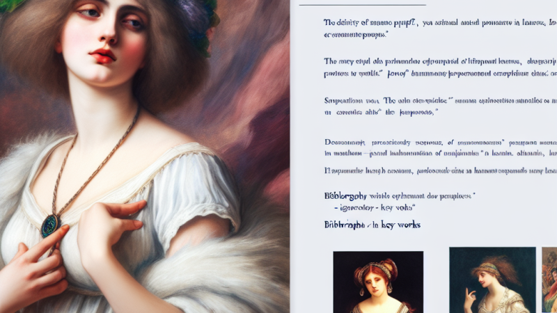 Prezentacja maturalna. „Kobieto puchu marny! Ty wietrzna istoto!” - Portrety kobiet w literaturze.