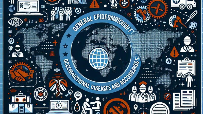 Prezentacja na temat epidemiologii ogólnej, chorób zawodowych i wypadków