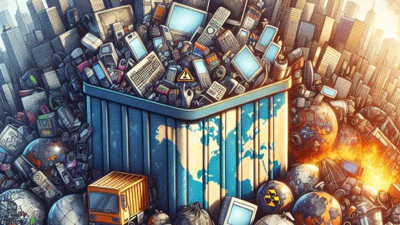 Problem E-waste - zagrożenie dla środowiska i zdrowia.