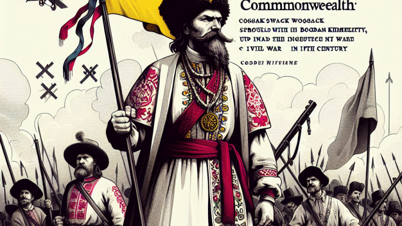 Problem kozacki w I Rzeczypospolitej: Kozacy, Bogdan Chmielnicki, powstania i skutki wojny domowej na Ukrainie w XVII wieku.