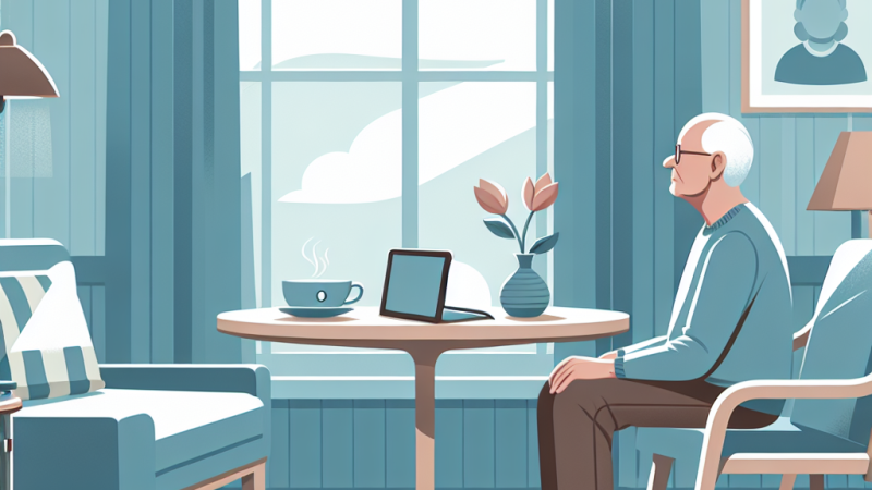 Problem samotności wśród seniorów w domach seniorów