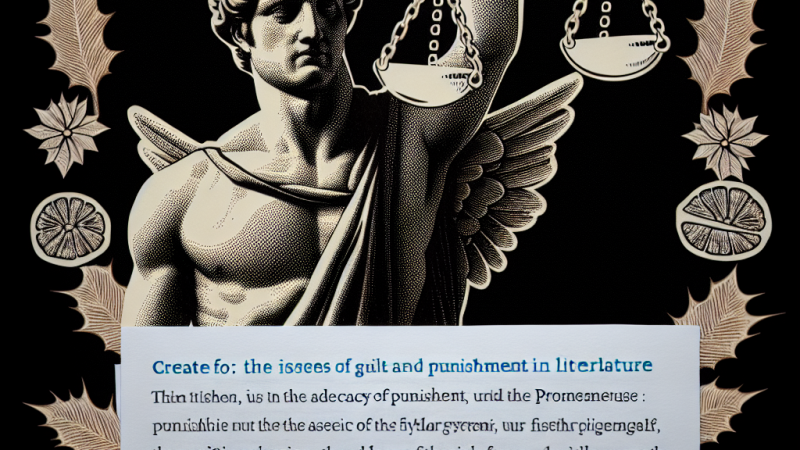 Problematyka winy i kary. Omów na podstawie wybranego mitu. W odpowiedzi uwzględnij książkę "Morderstwo w boże narodzenie" autorstwa Agathy Christie