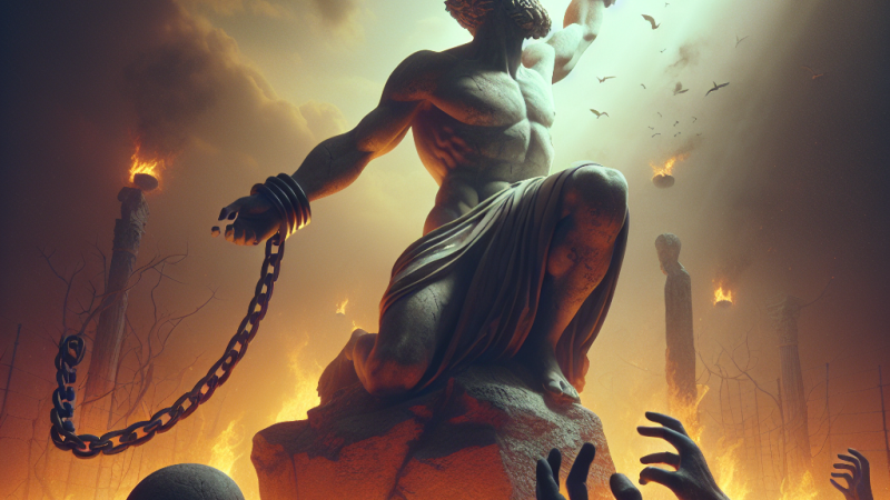 Problematyka winy i kary. Omów zagadnienie na podstawie mitu o Prometeuszu.