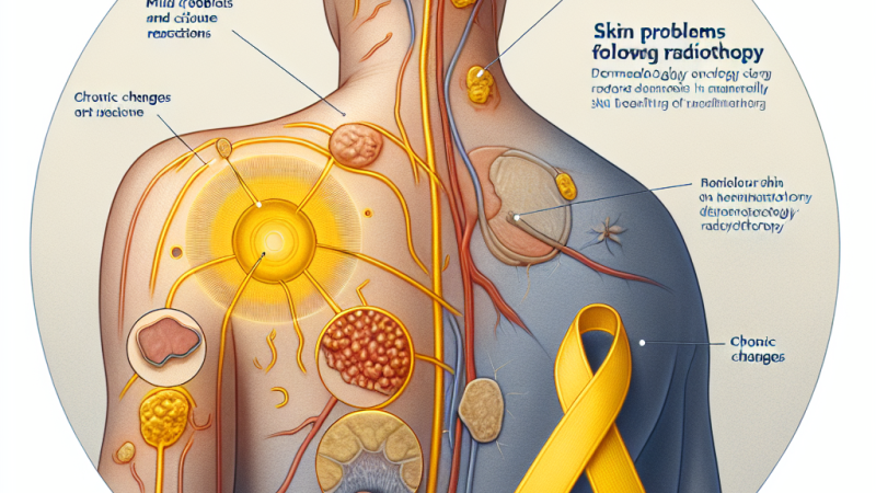 Problemy skórne po radioterapii