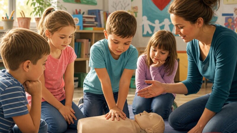 Program edukacyjny „Ratujemy i Uczymy Ratować” dla klas I–III w szkołach podstawowych