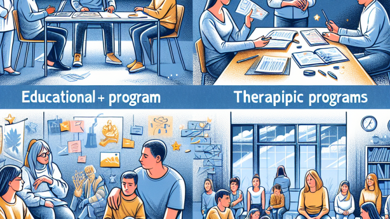 Programy edukacyjne i terapeutyczne