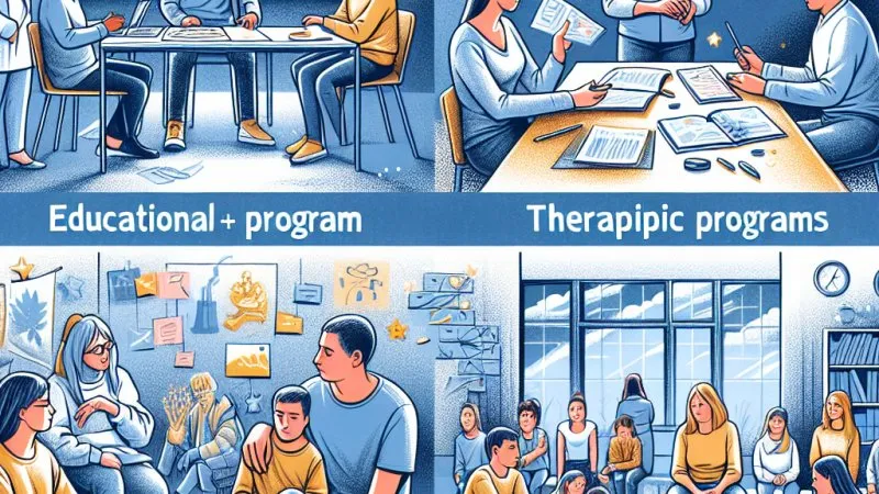 Programy edukacyjne i terapeutyczne