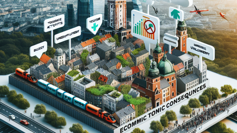 Protest przeciwko Strefie Czystego Transportu w Krakowie - skutek gospodarczy