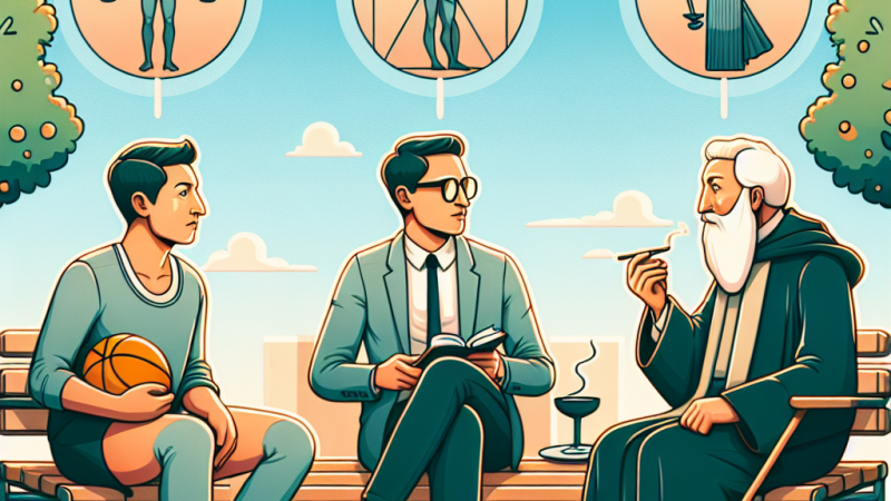 Przedstaw osadzony we współczesnych realiach dialog miedzy 3 osobami, z których każda znajduje się w innym stadium życia według podziału Kierkegaarda. Wybierz symboliczny pseudonim da każdej osoby. Wymyśl współczesny, temat rozmowy