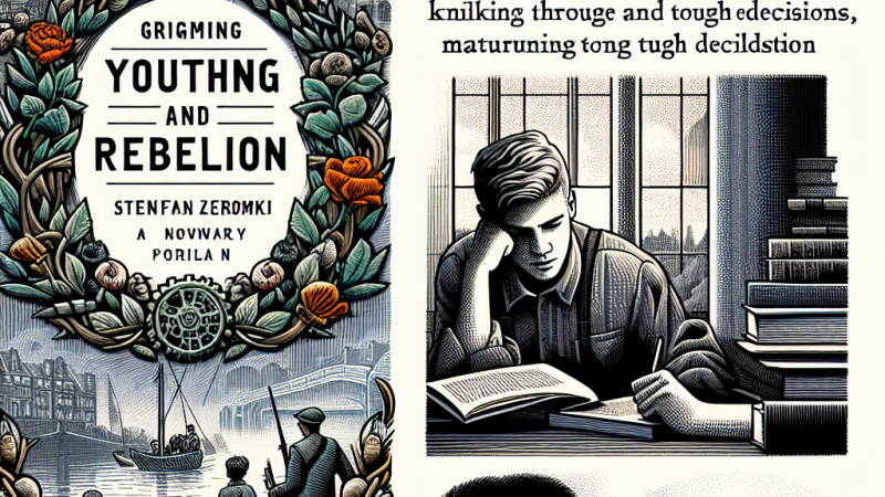 "Przedwiośnie" Stefana Żeromskiego - motywy młodości, buntu i dojrzewania w kontekście społeczno-historycznym.