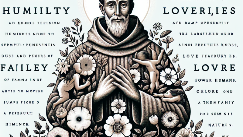 Przejaw filozofii św. Franciszka na przykładzie "Kwiatków św. Franciszka"