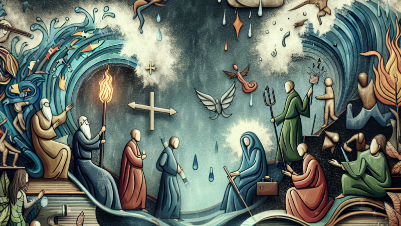 Przemiana wewnętrzna bohatera w kontekście Potopu i innego utworu literackiego