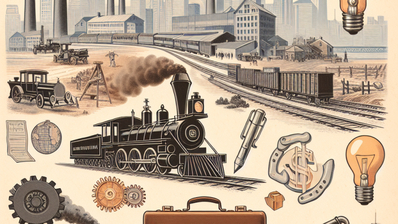 Przemiany przemysłowo-gospodarcze w USA po wojnie secesyjnej